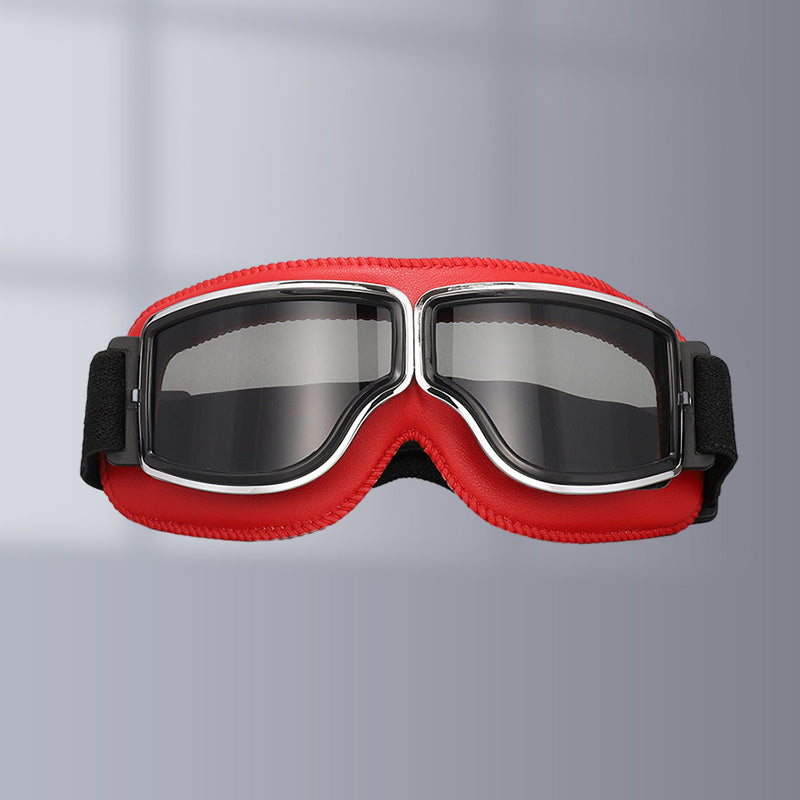 Vintage Motorcycle Goggles for Open Face Helmets