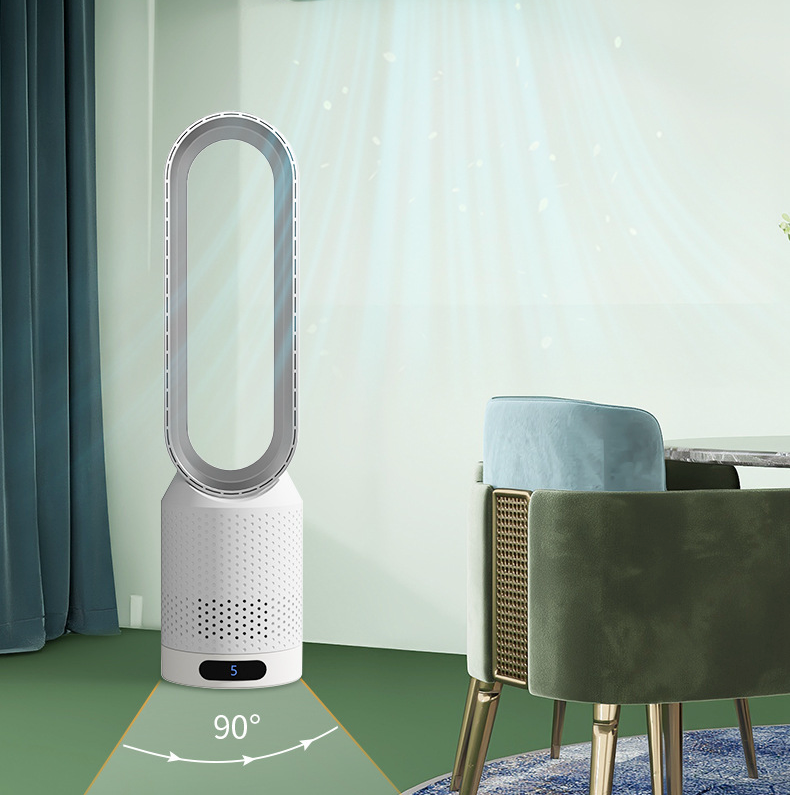 Bladeless Air Cooling Fan with Air Purifier