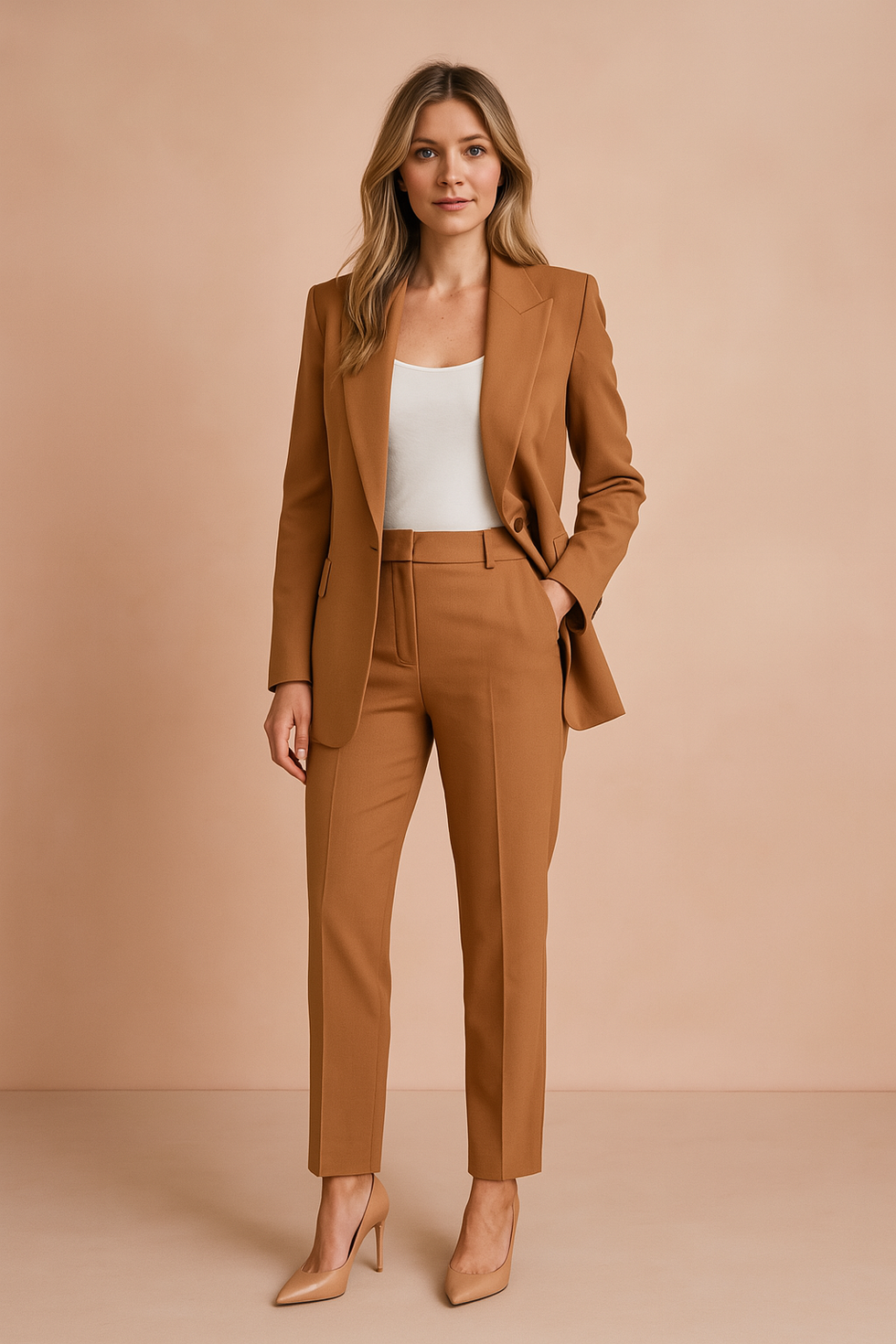 Women's Tailored Blazer and Trouser Set