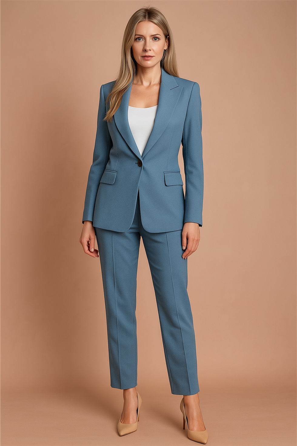 Women's Tailored Blazer and Trouser Set