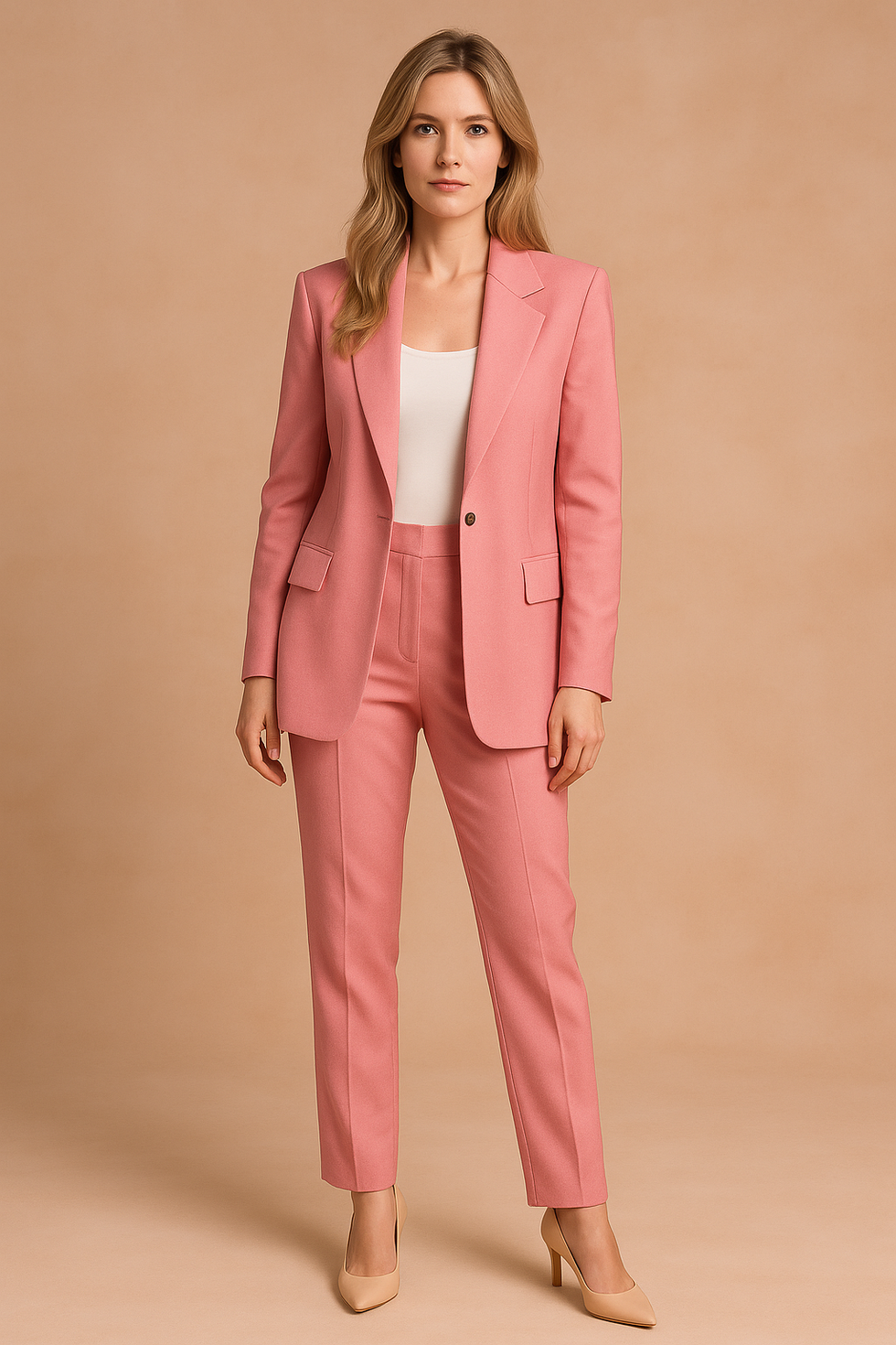 Women's Tailored Blazer and Trouser Set
