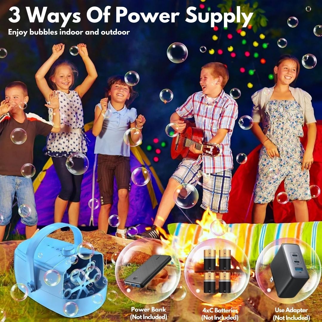 Automatic Bubble Machine – Outdoor Party Bubble Maker