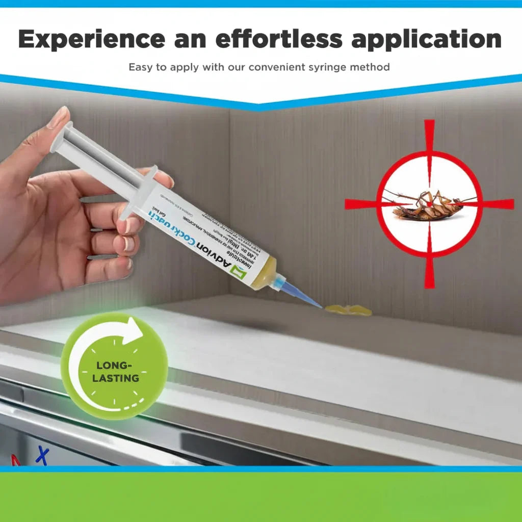 Cockroach Control Gel Syringe – Targeted Pest Gel Bait