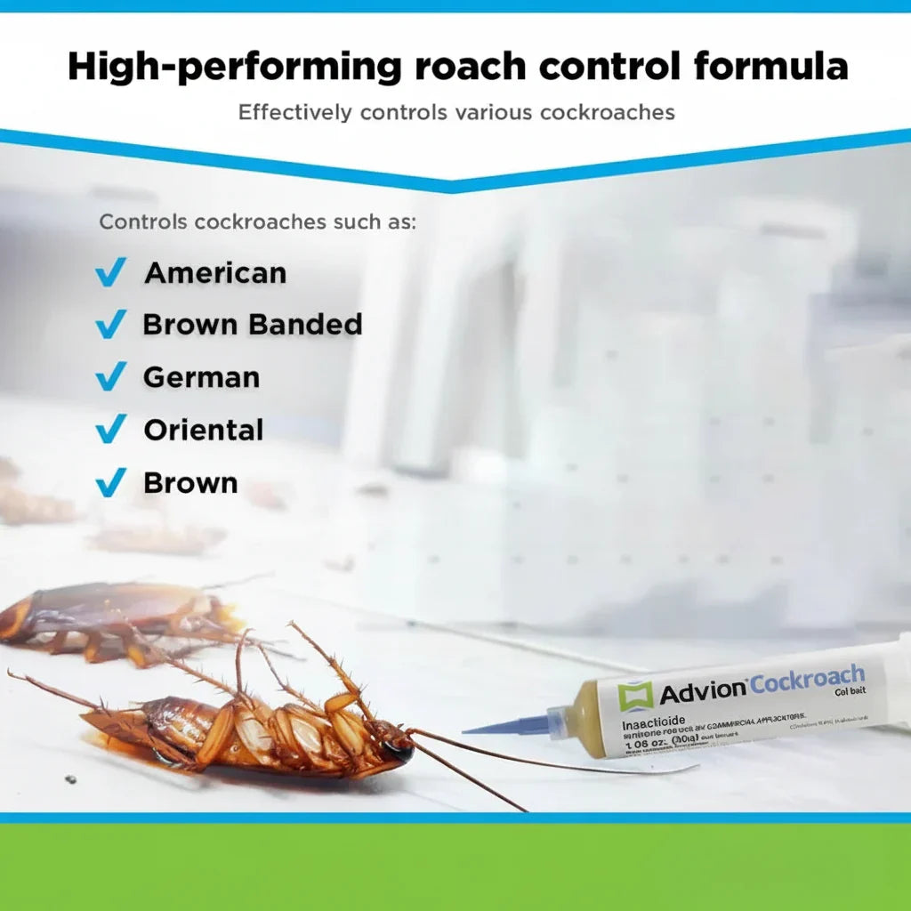 Cockroach Control Gel Syringe – Targeted Pest Gel Bait