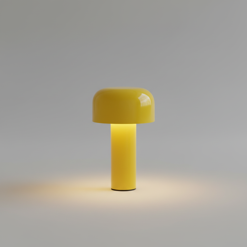 Cordless Mushroom LED Table Lamp