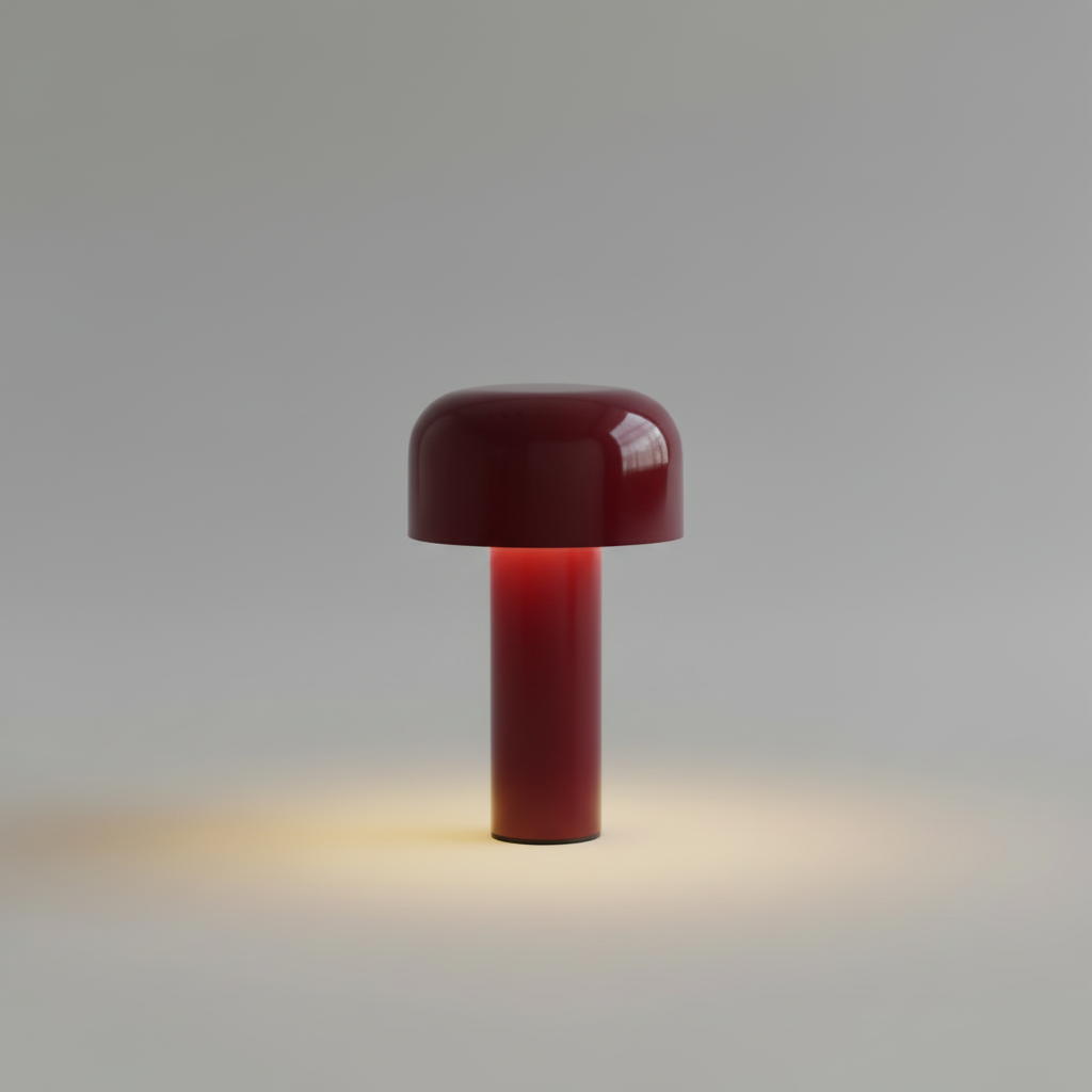 Cordless Mushroom LED Table Lamp