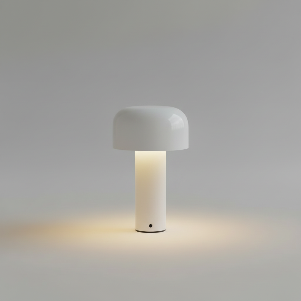 Cordless Mushroom LED Table Lamp