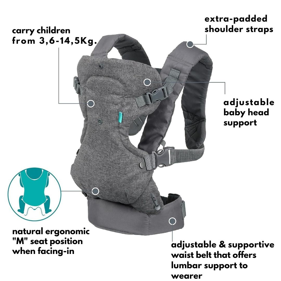 Flip Advanced 4-in-1 Adjustable Baby Carrier