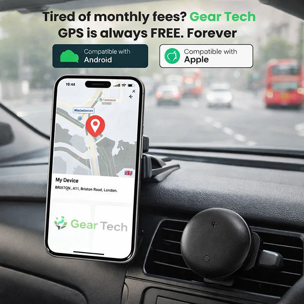 24/7 GPS Vehicle Tracker – No Monthly Fee Android/iOS
