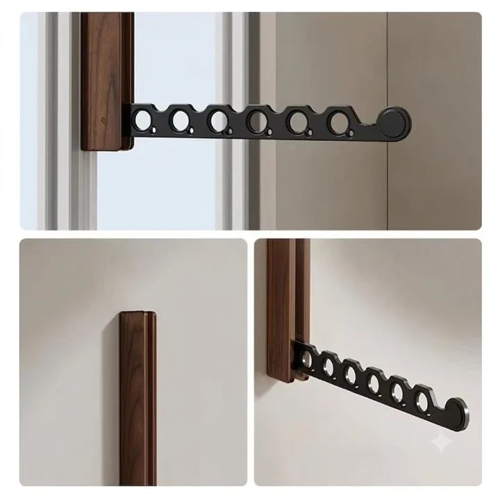 Collapsible Wooden Clothes Rail – Space-Saving Hanger