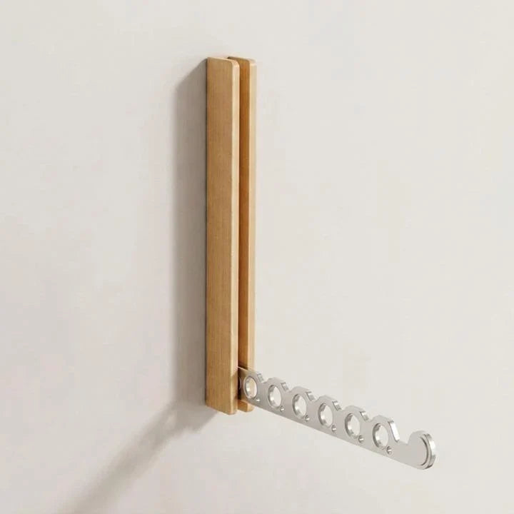 Collapsible Wooden Clothes Rail – Space-Saving Hanger
