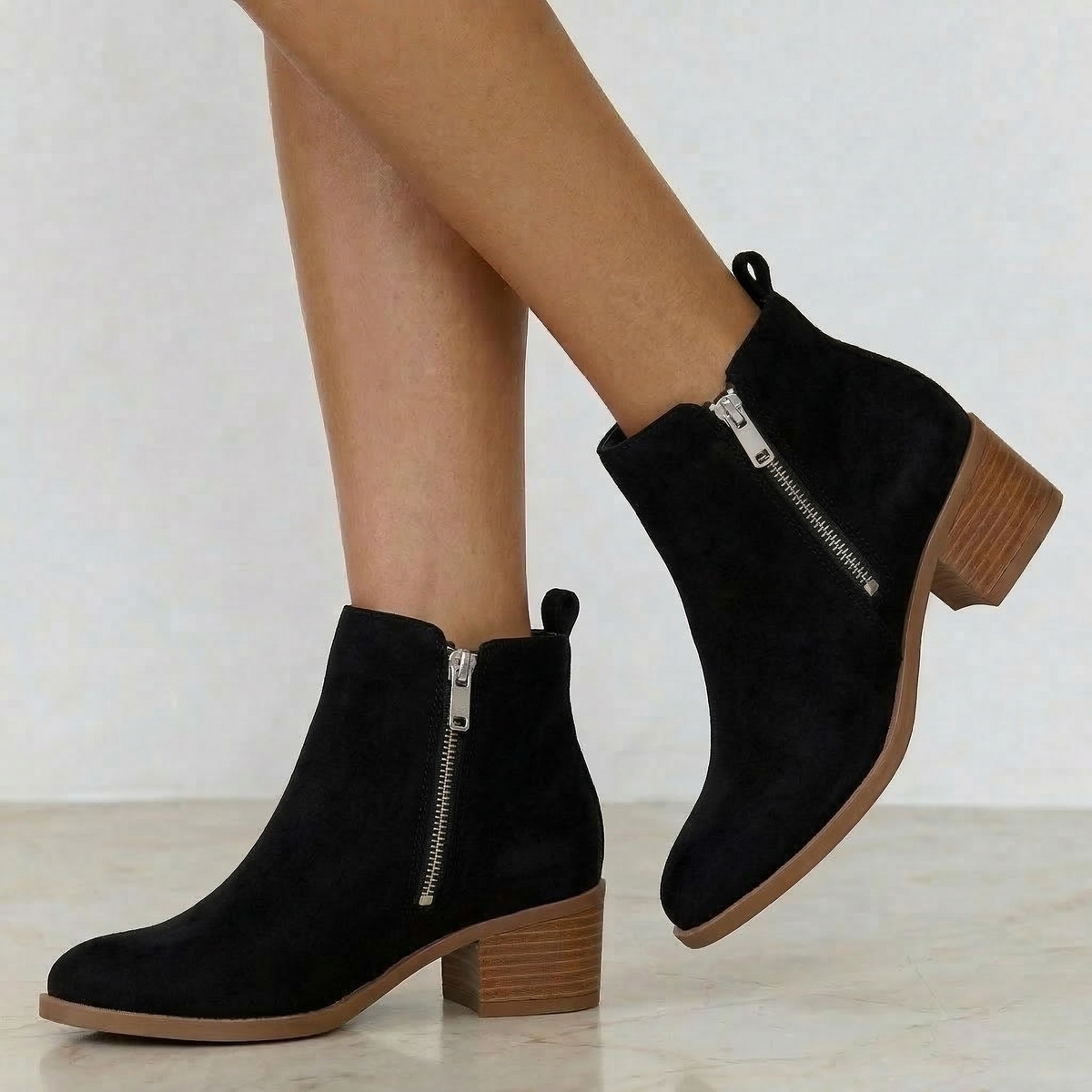 Women's Side-Zip Ankle Boots