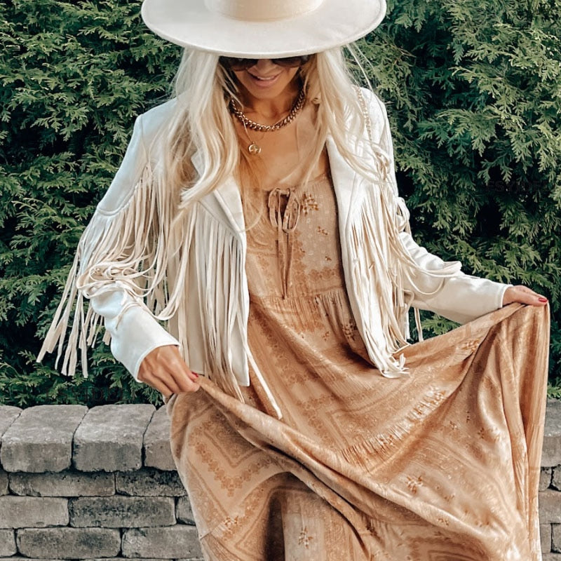 Women's Fringe Statement Jacket