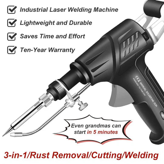 2-in-1 Welding & Cutting Tool with 20-Second Heat-Up