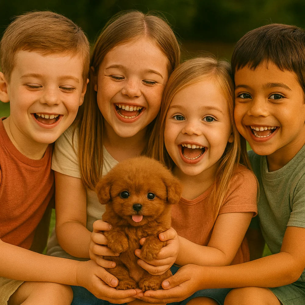 Interactive Plush Puppy Toy with Movement and Sound
