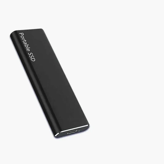 Portable External SSD Drive with Aluminium-Style Housing