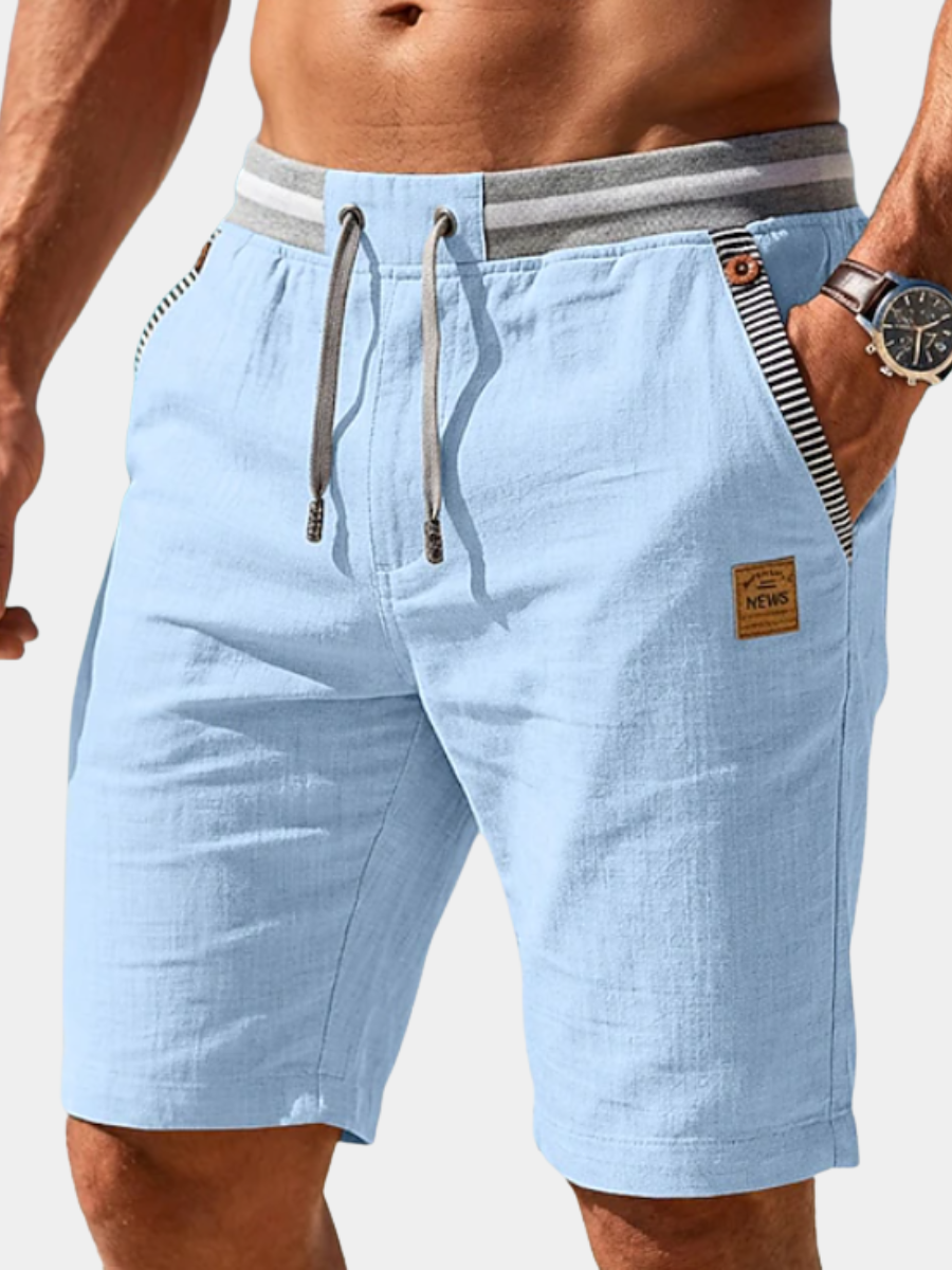 Men’s Cotton Drawstring Summer Shorts