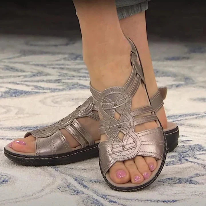 Women’s Cushioned Flat Comfort Sandals