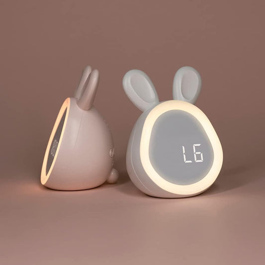 Children’s Bunny LED Alarm Clock & Night Light