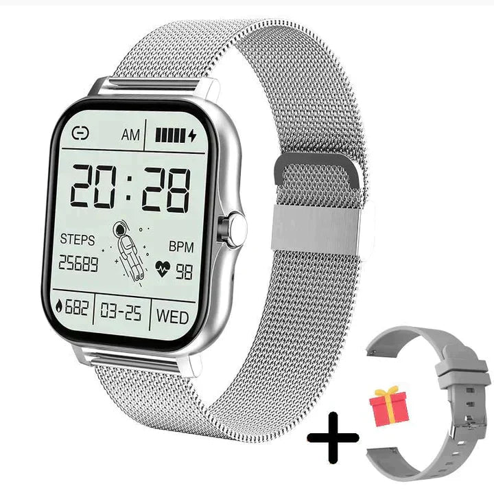 Smart Watch Fitness Tracker with Bluetooth Calling – 1.83" HD Touchscreen Waterproof Smartwatch