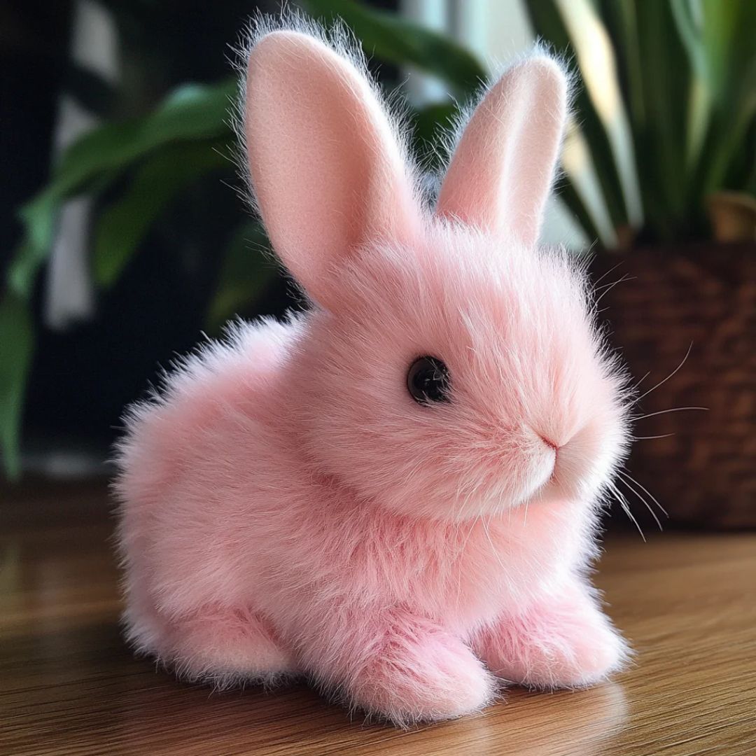 Interactive Plush Bunny Toy with Realistic Movement