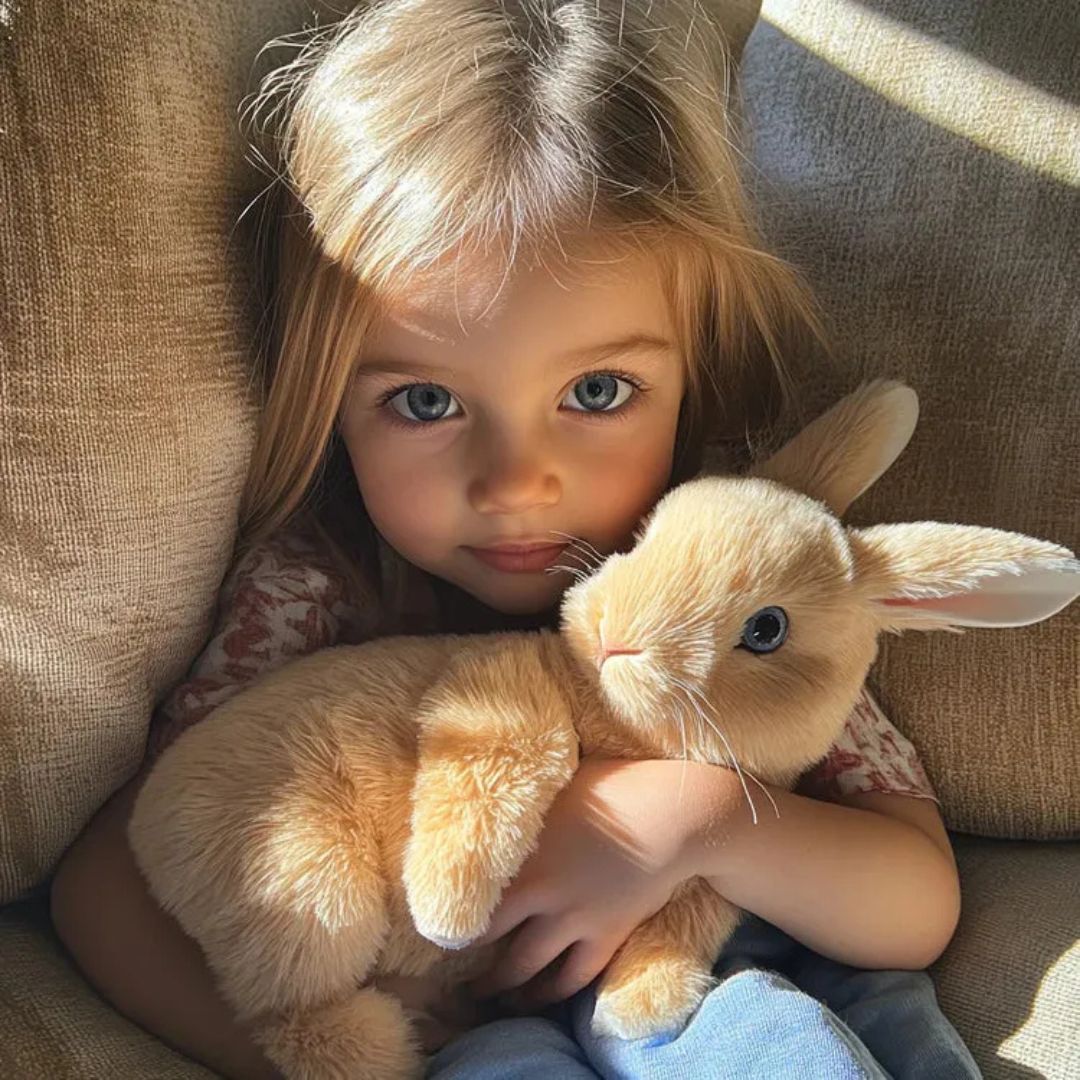 Interactive Plush Bunny Toy with Realistic Movement