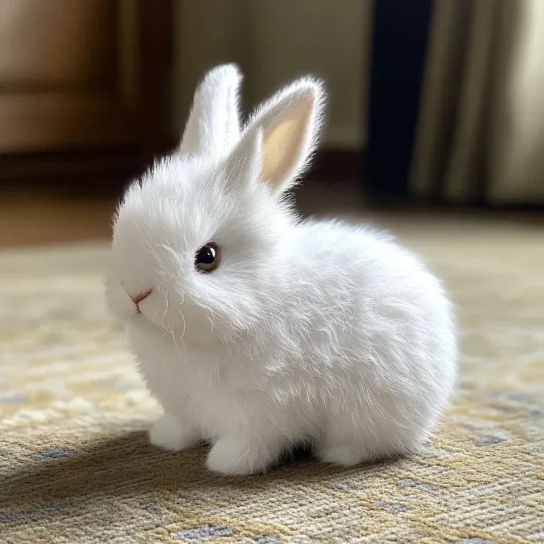 Interactive Plush Bunny Toy with Realistic Movement