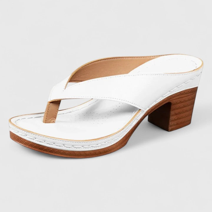 Women's Comfort Heels with Cushioned Footbed