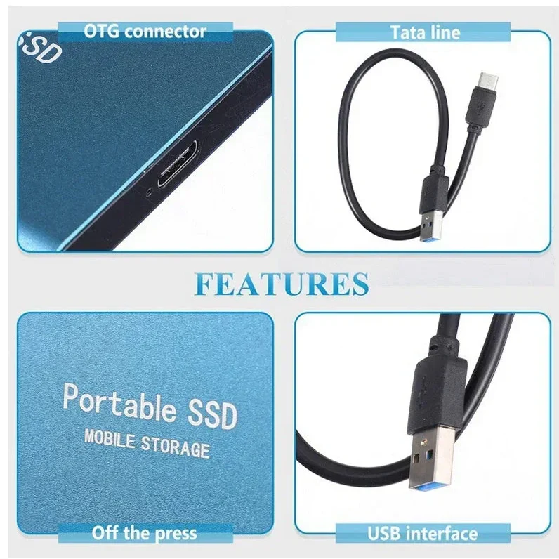 Portable External SSD Drive