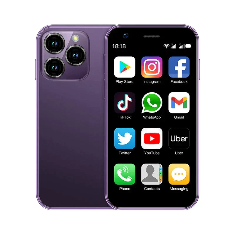 Mini Smartphone with Dual SIM and 3-Inch Display