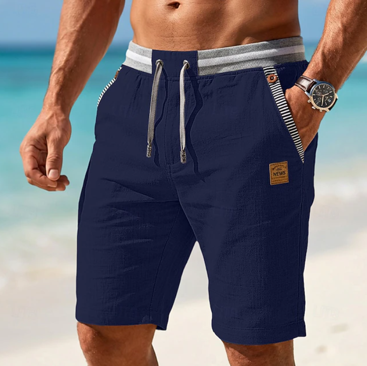 Men’s Cotton Drawstring Summer Shorts