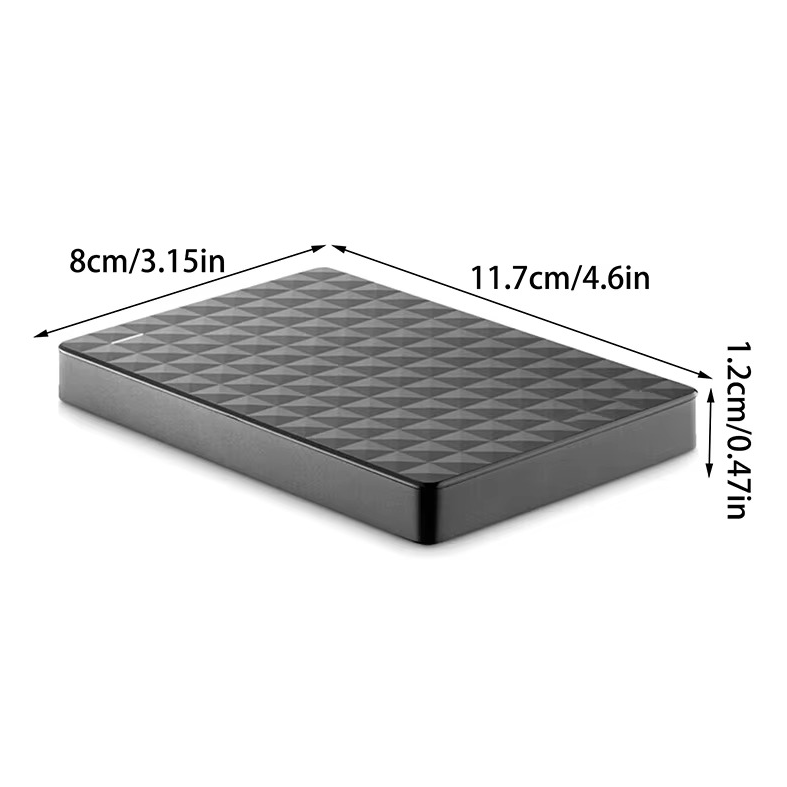8TB External Hard Drive – USB 3.0 Portable High-Capacity Backup Storage