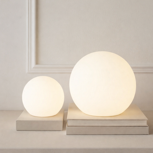 Wireless LED Table Lamp – Rechargeable 16 Color Remote Control Moon Night Light