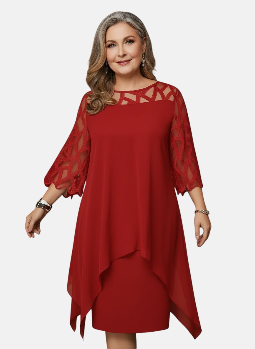 Women's Relaxed Fit Midi Dress