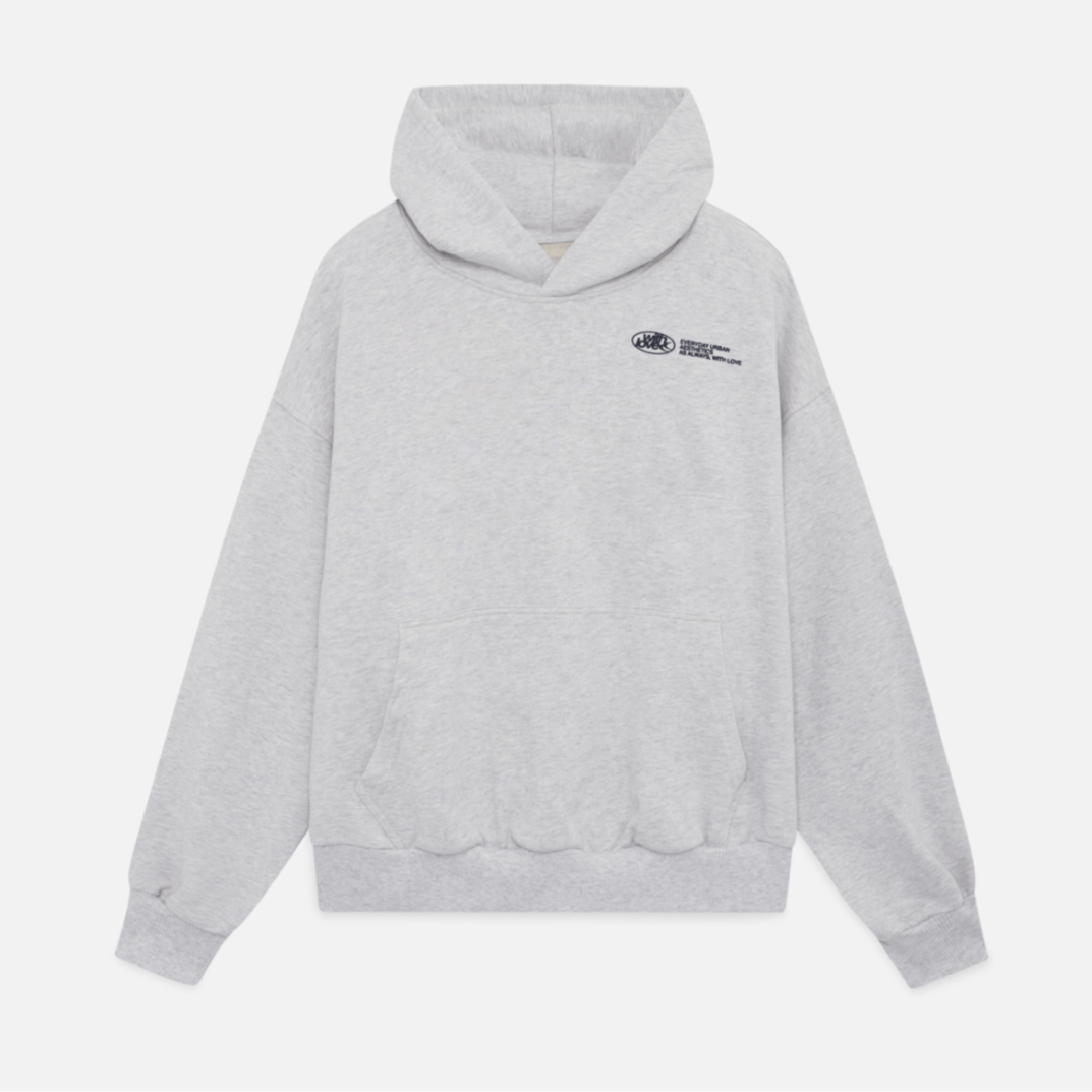 Unisex Relaxed Fit Hooded Sweatshirt