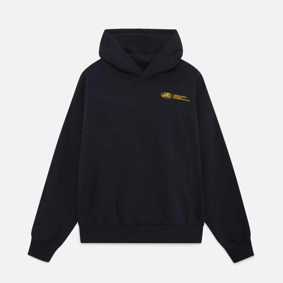 Unisex Relaxed Fit Hooded Sweatshirt
