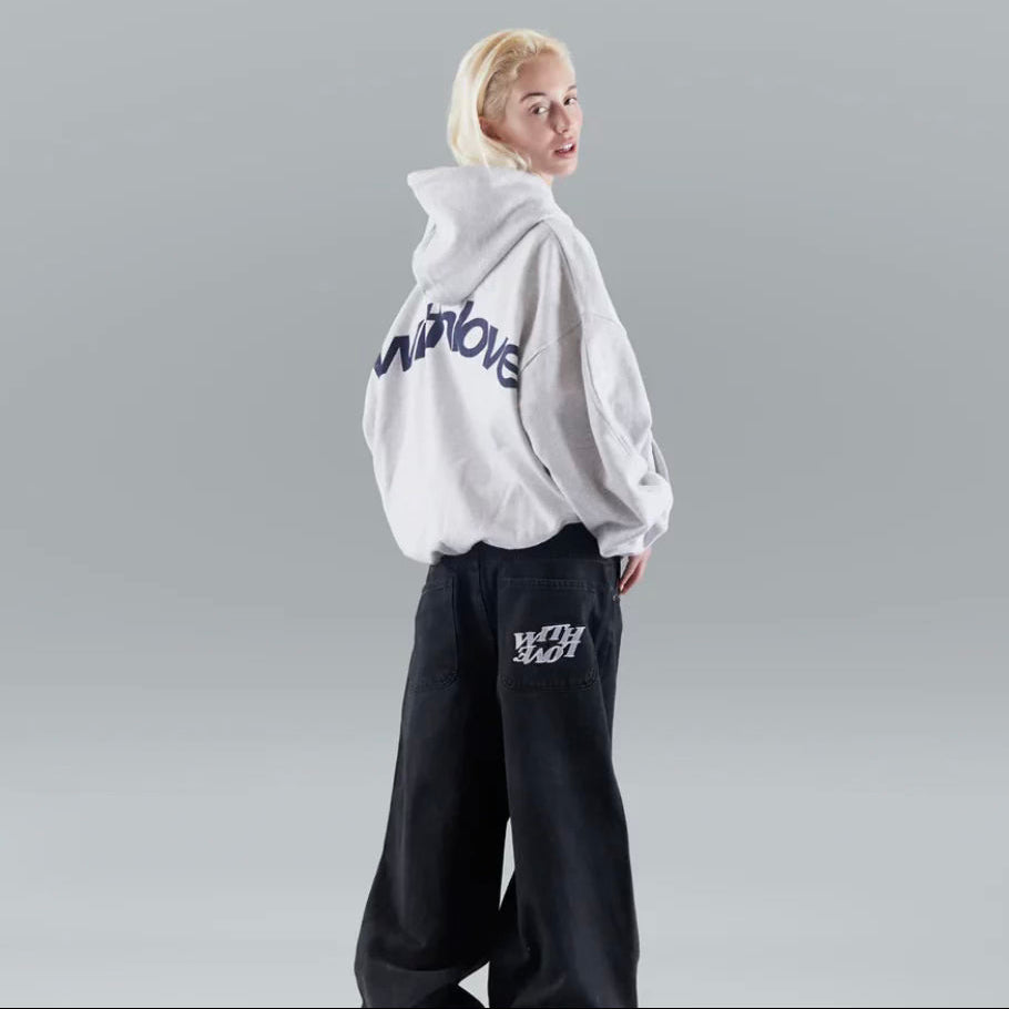 Unisex Relaxed Fit Hooded Sweatshirt