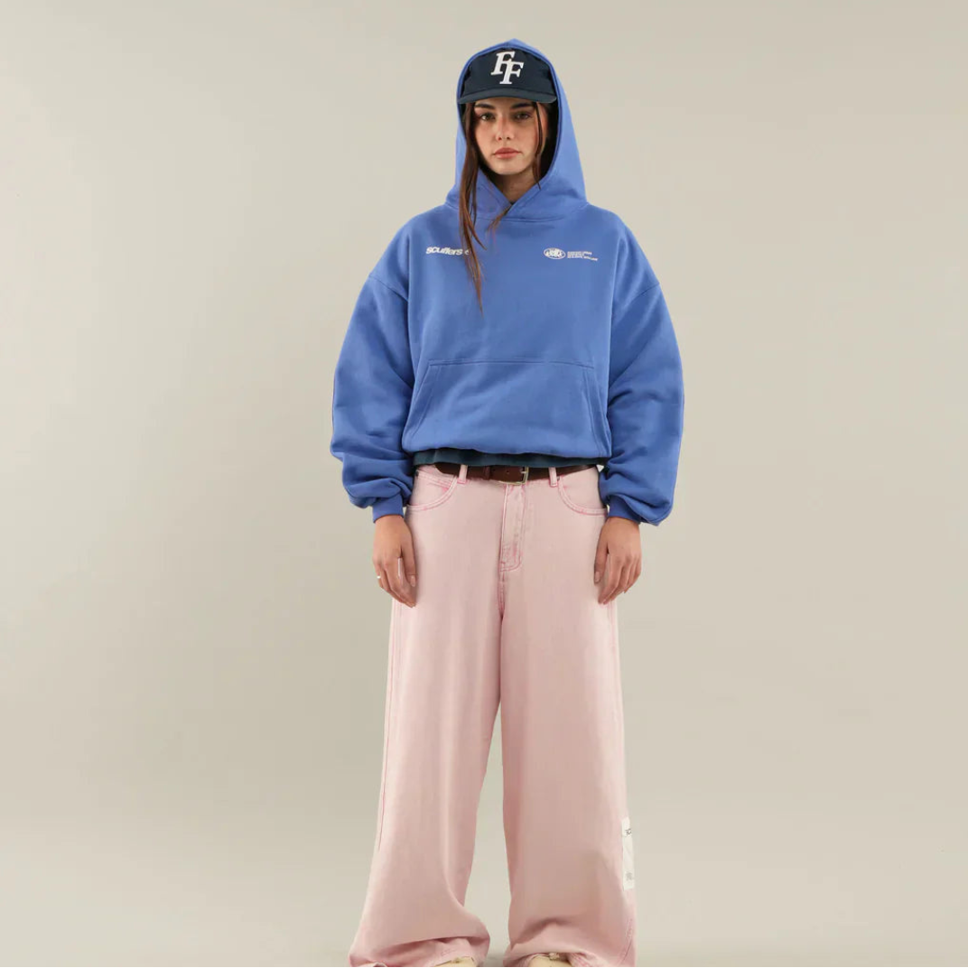 Unisex Relaxed Fit Hooded Sweatshirt