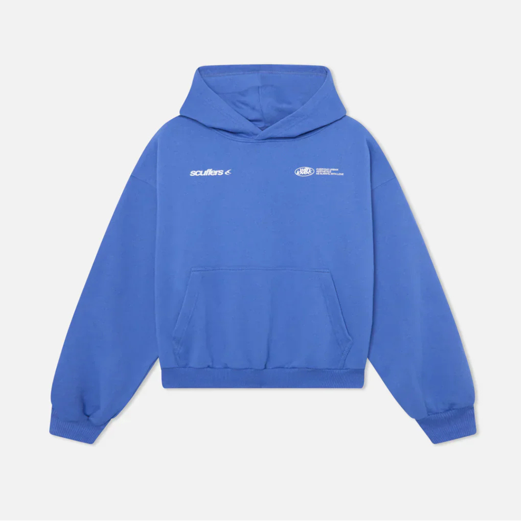 Unisex Relaxed Fit Hooded Sweatshirt
