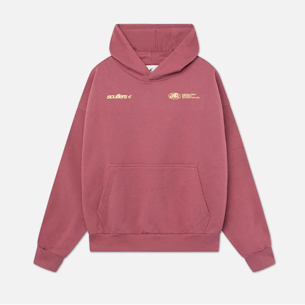 Unisex Relaxed Fit Hooded Sweatshirt