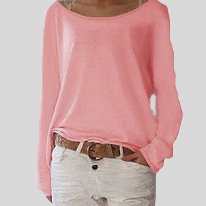 Women’s Fine Knit Crew Neck Sweater