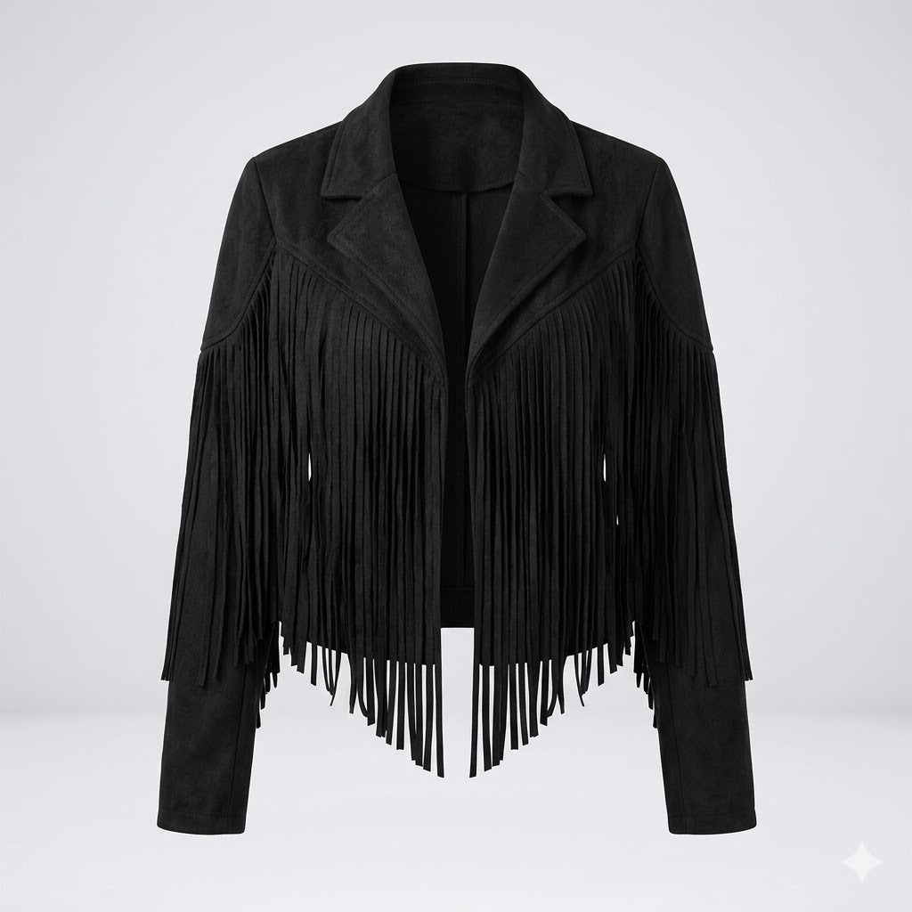 Women's Fringe Statement Jacket