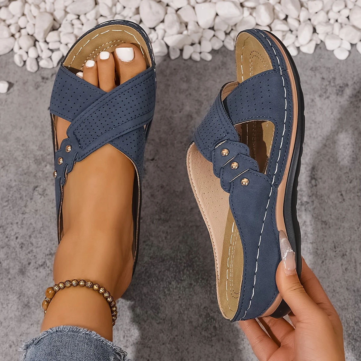 Women's Orthopedic Wedge Sandals – Anti-Slip Summer Shoes