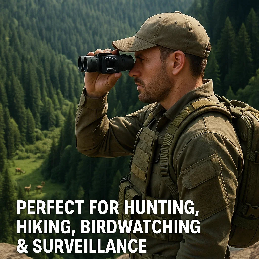 40x22 Compact Binoculars – Wide Field Pocket Optics