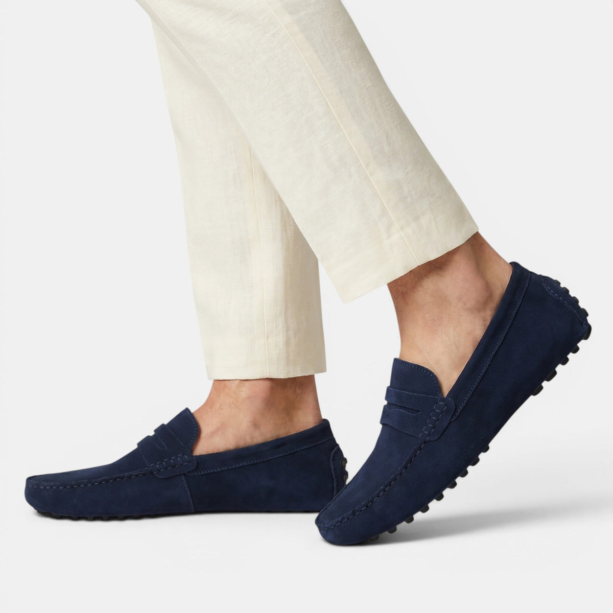 Men's Penny-Style Slip-On Loafers