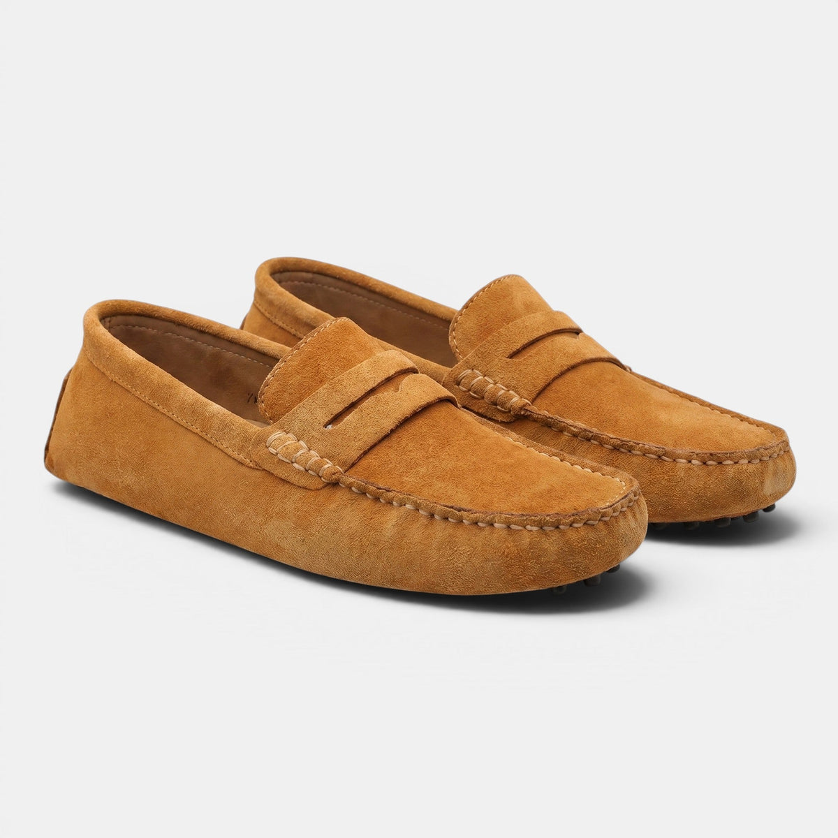 Men's Penny-Style Slip-On Loafers