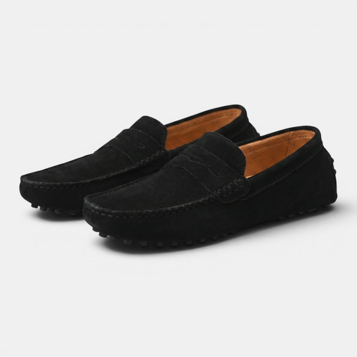 Men's Penny-Style Slip-On Loafers