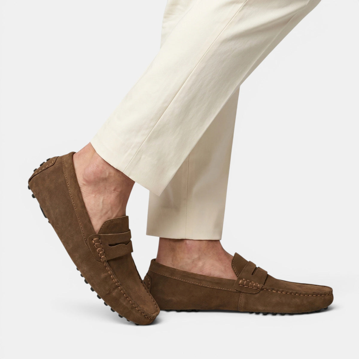 Men's Penny-Style Slip-On Loafers