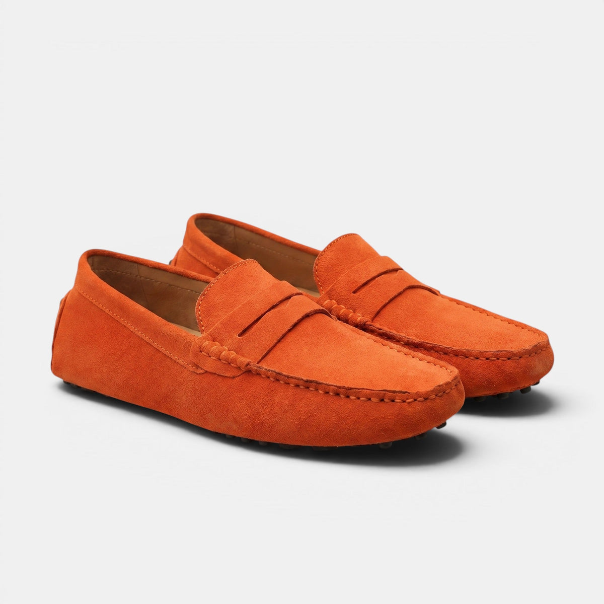 Men's Penny-Style Slip-On Loafers