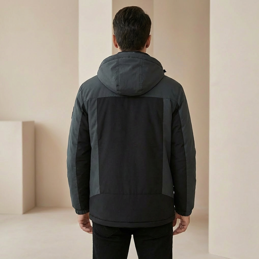 Men’s Waterproof Winter Jacket – Fleece Lined Outdoor Coat